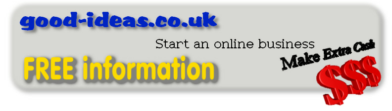 good ideas for spare time cash and the tools to start a web business